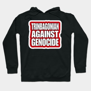 Trinbagonian Against Genocide - Sticker - Front Hoodie